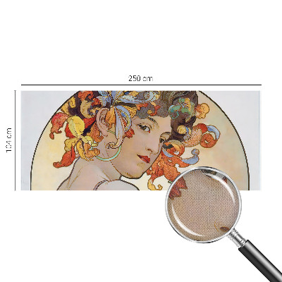 Zelfklevend fotobehang op maat Kleurrijke Art Nouveau