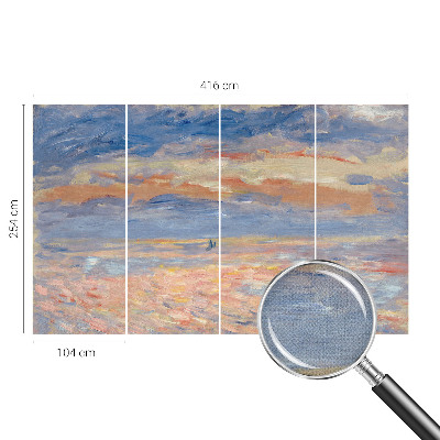 Fotobehang voor kinderkamer met een zeegezicht