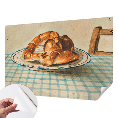 Fotobehang kinderkamer met keukengebakken als print voor kinderen