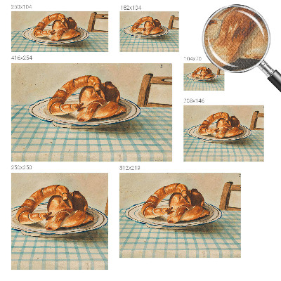 Fotobehang kinderkamer Keukengebakken producten