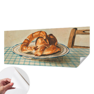 Fotobehang kinderkamer met keukengebakken als print voor kinderen