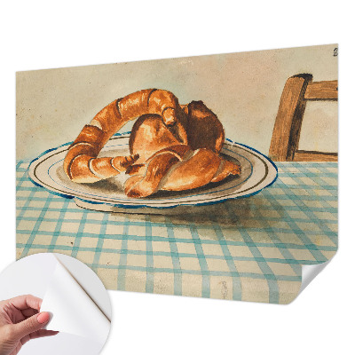 Fotobehang kinderkamer met keukengebakken als print voor kinderen