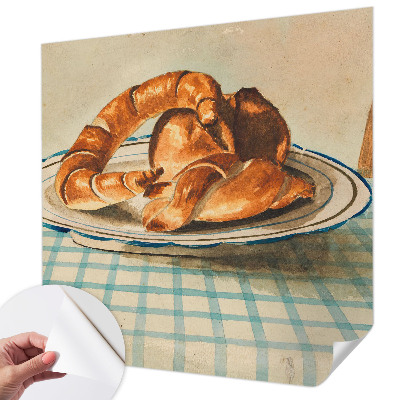 Fotobehang kinderkamer Keukengebakken producten