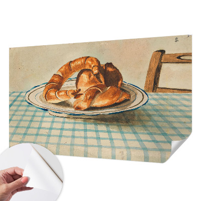Fotobehang kinderkamer met keukengebakken als print voor kinderen