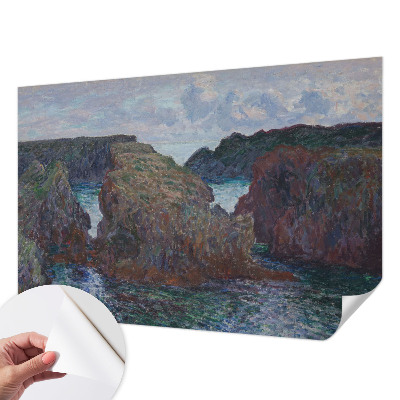 Foto behang voor de kinderkamer Rotsachtige kust