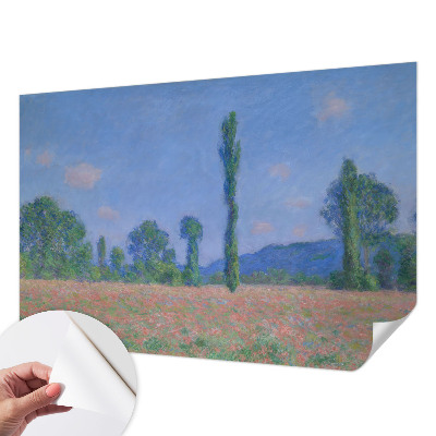 Fotobehang babykamer met een zachte, natuurlijke uitstraling