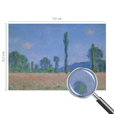 Fotobehang babykamer met een zachte, natuurlijke uitstraling