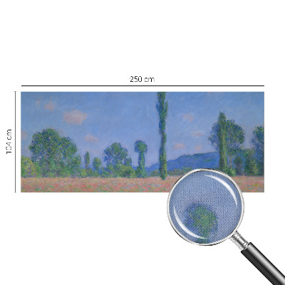 Fotobehang babykamer met een zachte, natuurlijke uitstraling