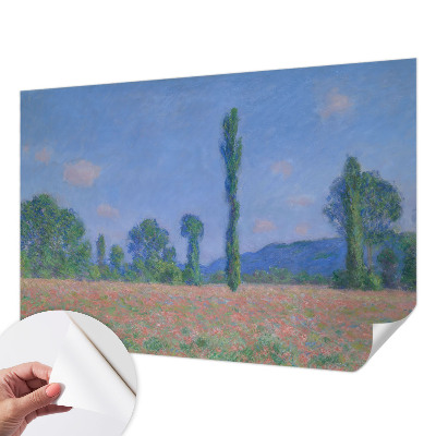 Fotobehang babykamer met een zachte, natuurlijke uitstraling