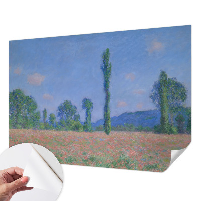Fotobehang babykamer met een zachte, natuurlijke uitstraling