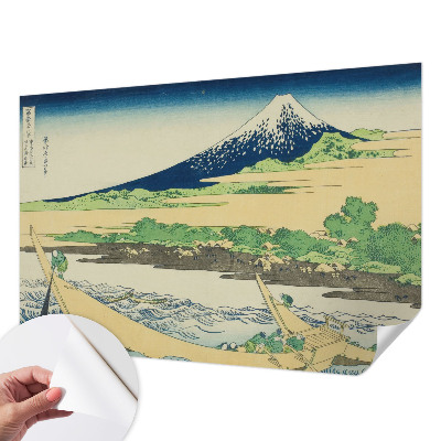 Fotobehang zelfklevend met een bergpanorama als afbeelding