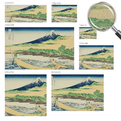 Fotobehang zelfklevend Bergpanorama