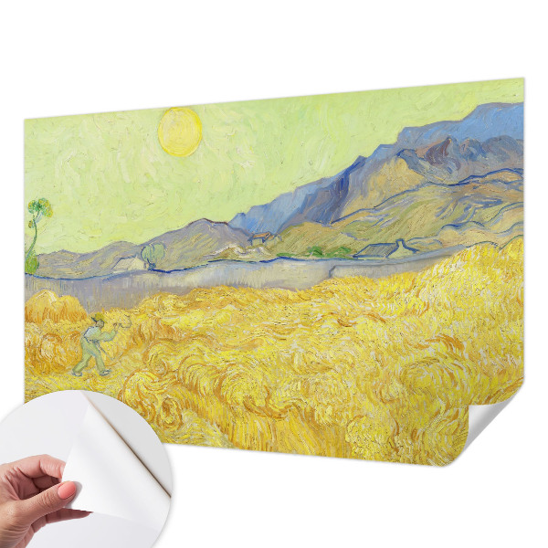 Zelfklevend fotobehang op maat met het motief 'Tarweveld'