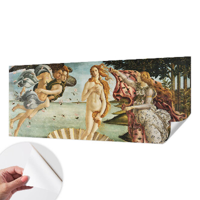 3D fotobehang met het schilderij De geboorte van Venus