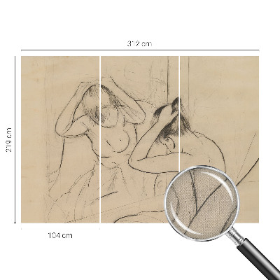 Zelfklevende behangsticker Artistieke elegantie