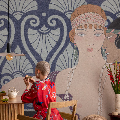 Fotobehang kinderkamer Artistiek echtpaar