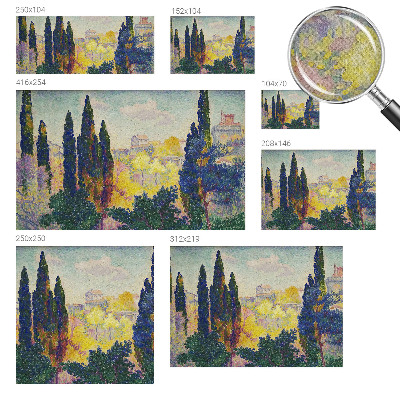 Fotobehang voor de kinderkamer Impressionistische landschappen