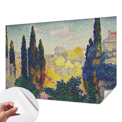 Fotobehang voor de kinderkamer met impressionistische landschappen