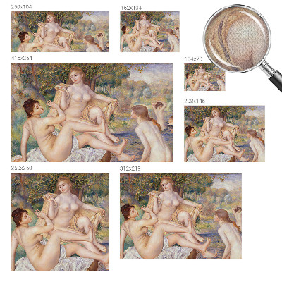 Fotobehang babykamer Vrouwen die rusten