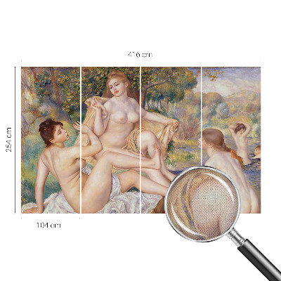 Fotobehang babykamer Vrouwen die rusten