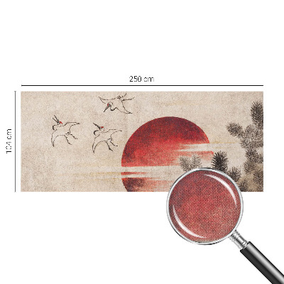 Foto behang voor de keuken Bos Oost