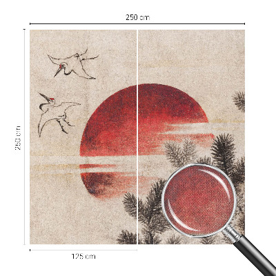 Foto behang voor de keuken Bos Oost