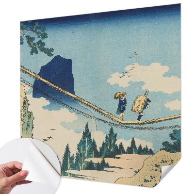Fotobehang tienerkamer met afbeelding van een bergbrug