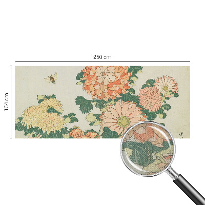 Fotobehang zelfklevend Chrysantenbloemen