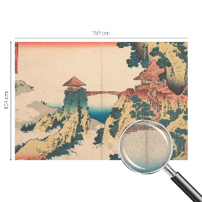 3D fotobehang Een schilderachtig landschap