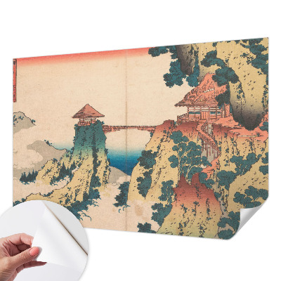 3D fotobehang Een schilderachtig landschap
