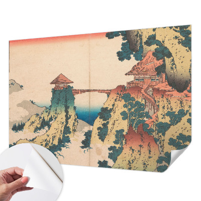 3D fotobehang met een schilderachtig landschap als motief