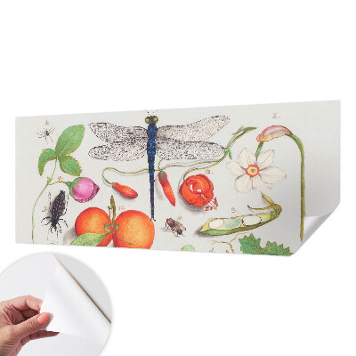 Foto behang voor de kinderkamer Natuurillustratie