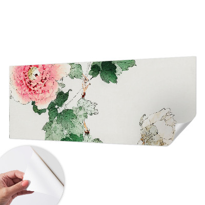 Fotobehang kinderkamer Subtiele bloemen