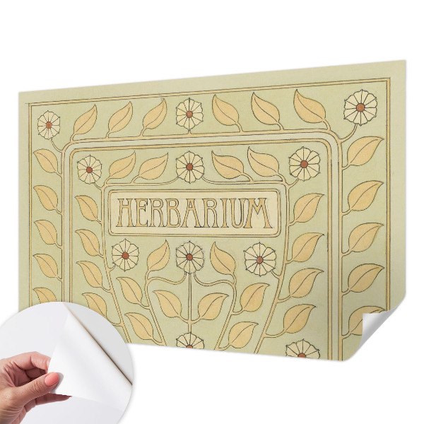 Fotobehang voor kinderkamer Plantenornament