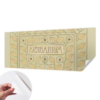 Fotobehang voor kinderkamer Plantenornament