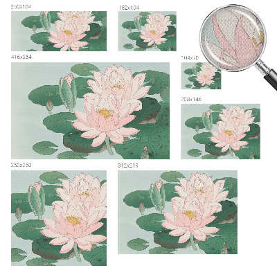 Fotobehang tienerkamer Waterlotus