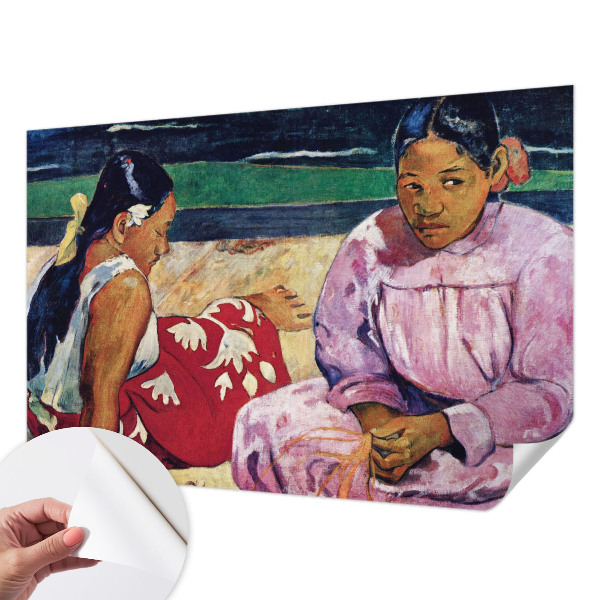 3D fotobehang Strandscène