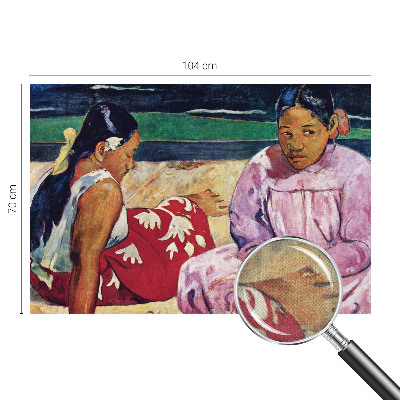 3D fotobehang Strandscène