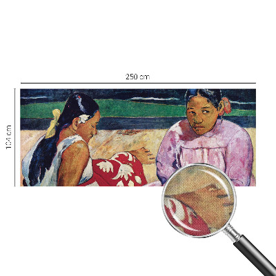 3D fotobehang Strandscène