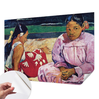 3D fotobehang Strandscène