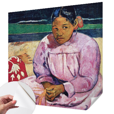 3D fotobehang Strandscène