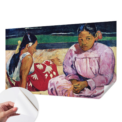 3D fotobehang Strandscène