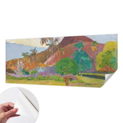 Foto behang voor de kinderkamer met een exotische natuurprint