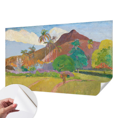 Foto behang voor de kinderkamer met een exotische natuurprint