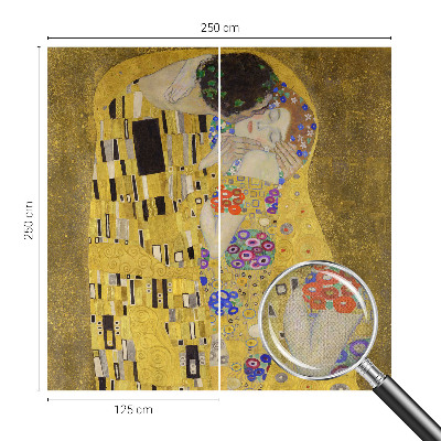 Fotobehang tienerkamer Art Nouveau-paar