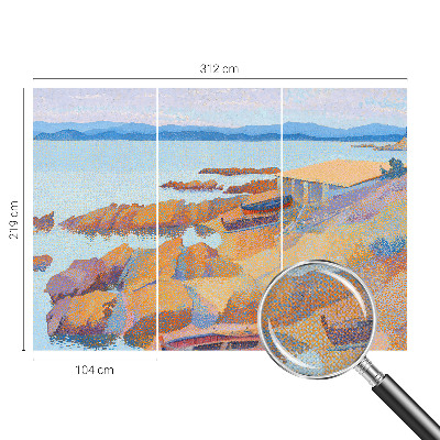 Foto behang voor de kinderkamer Uitzicht op zee