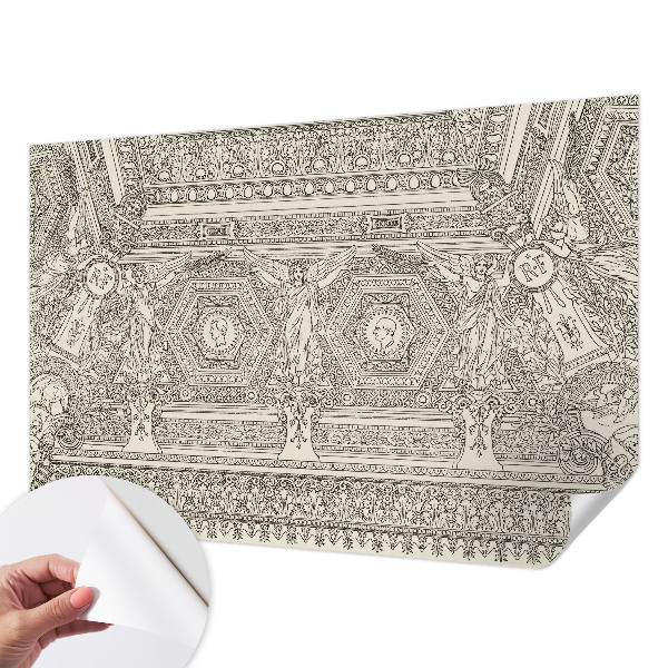 Fotobehang kinderkamer Klassiek ornament