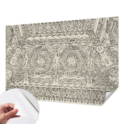 Fotobehang kinderkamer Klassiek ornament