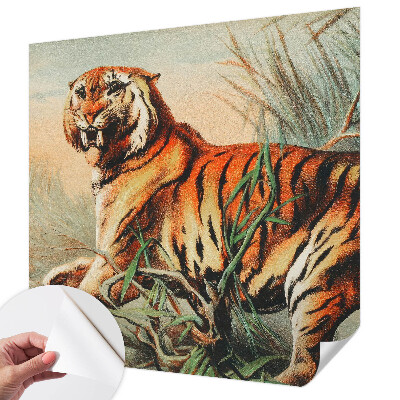 Fotobehang babykamer Tijger natuur