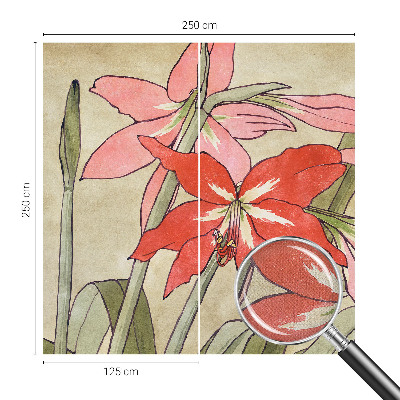 Fotobehang tienerkamer Dagbloem